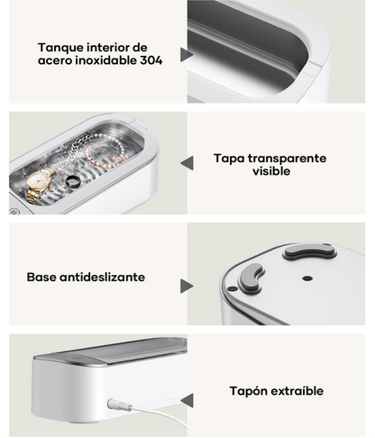 Limpiador de Ultrasonidos para Joyería y Bisutería