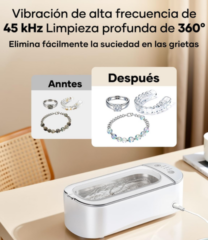 Limpiador de Ultrasonidos para Joyería y Bisutería
