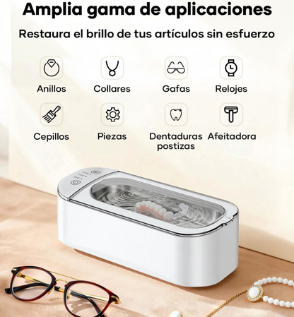 Limpiador de Ultrasonidos para Joyería y Bisutería