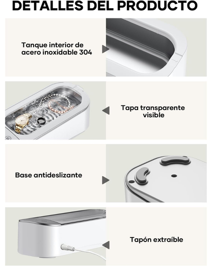 Limpiador Ultrasónico Joyería