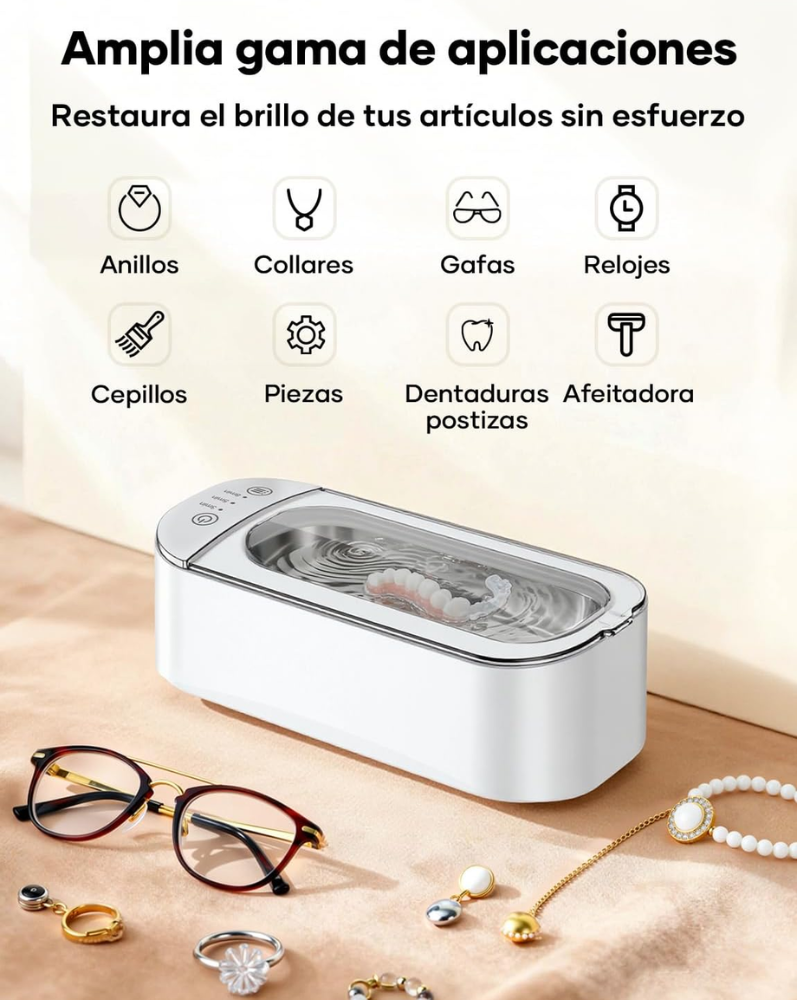 Limpiador Ultrasónico Joyería